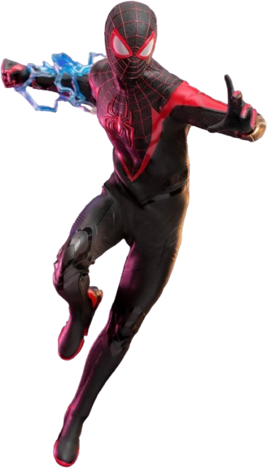 Miles Morales Upgraded Suit Spider-Man 2 VGM55